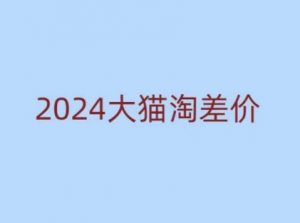2024版大猫淘差价课程，新手也能学的无货源电商课程-数智网创