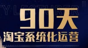 90天淘宝系统化运营,从入门到精通-数智网创