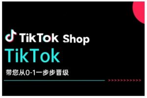 TikTok Shop带您从0-1一步步晋级，开启电商新征程，在TikTok商业领域实现突破与成长-数智网创