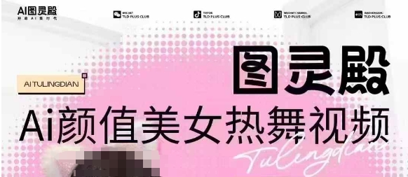 全网首发，原价988图灵殿AI颜值美女热舞视频，云端生图，轻松过原创-数智网创