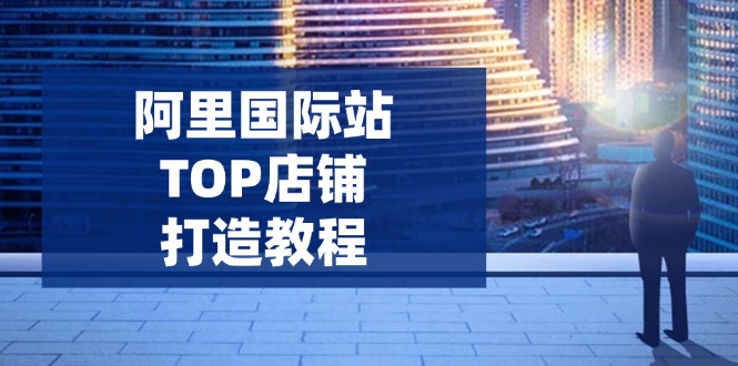 阿里国际站TOP店铺打造教程：涵盖平台到高阶，解决运营难题，提升询盘-数智网创
