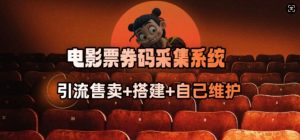 电影票券码采集系统_从商户放单转型做抢单达人-数智网创
