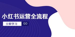 小红书运营全流程，爆款选题文案，视频制作技巧，进阶达人宝典-数智网创