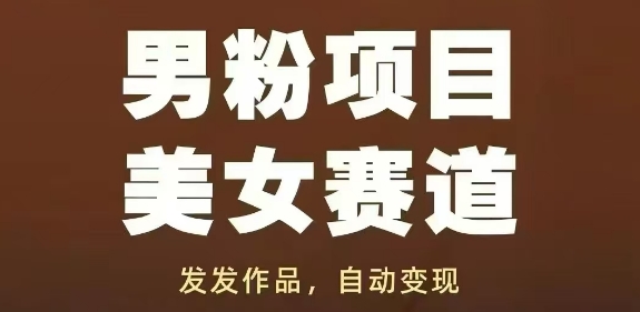 男粉项目美女赛道，发发作品，轻松获流自动变现-数智网创