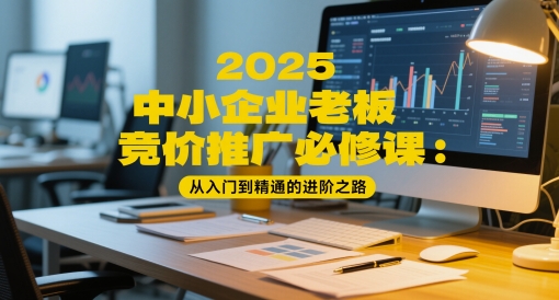 2025中小企业老板竞价推广必修课：从入门到精通的进阶之路-数智网创