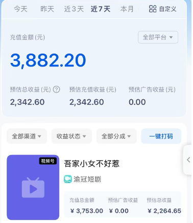 短剧搬砖新玩法,软件批量二创剪辑,7天赚了3800,赶紧做起来【附软件】-数智网创