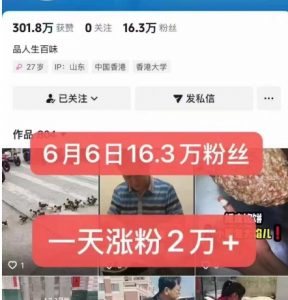 外面卖5000最新抖音搬运涨粉技术，新玩法，一分钟一条，一天涨粉2W，苹果安卓都可用-数智网创