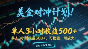 长久稳定的撸美金项目，平均3小时收入 500+，可公司实地考察实地操作！-数智网创