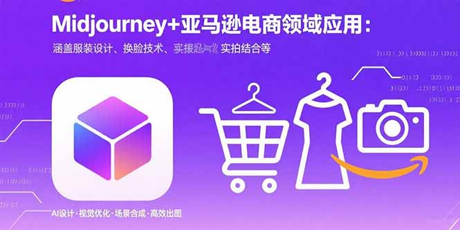 Midjourney+电商领域商业应用:涵盖服装设计、换脸技术、实拍结合等-数智网创