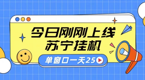 苏宁全自动采集挂G项目 稳定可批量 单窗口收益30+ 附教程【揭秘】-数智网创