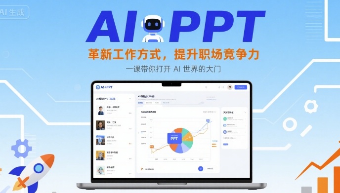 AI+PPT：革新工作方式，提升职场竞争力，一课带你打开 AI 世界的大门-数智网创