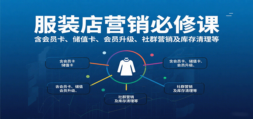 服装店营销必修课：含会员卡、储值卡、会员升级、社群营销及库存清理等-数智网创