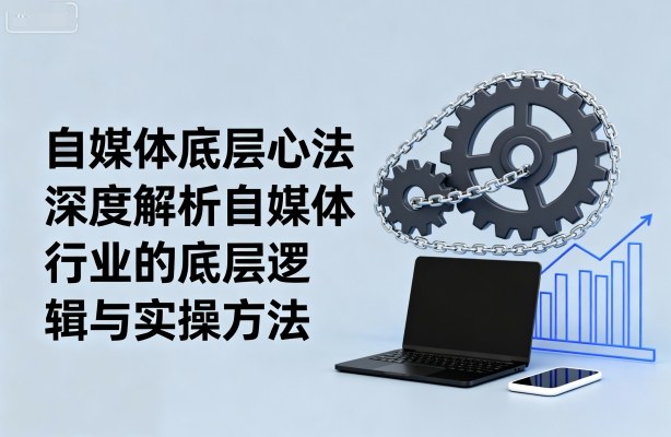 自媒体底层心法，深度解析自媒体行业的底层逻辑与实操方法-数智网创