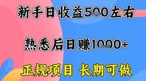 全年可变现项目,收益高无门槛,正规项目,长期可做,一天收益1k+一台电脑在家创业【揭秘】-数智网创