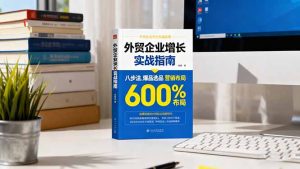 外贸企业增长实战指南，八步法、爆品选品、营销布局，业绩增长300%-数智网创