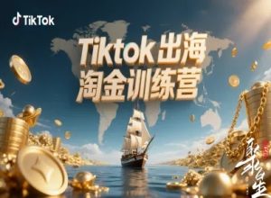 Tiktok出海淘金训练营,跨境电商TK实战变现-数智网创