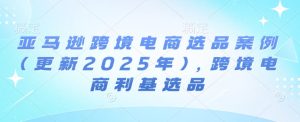 亚马逊跨境电商选品案例(更新2025年10月),跨境电商利基选品-数智网创