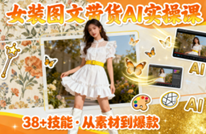 女装图文带货的AI实操课-数智网创