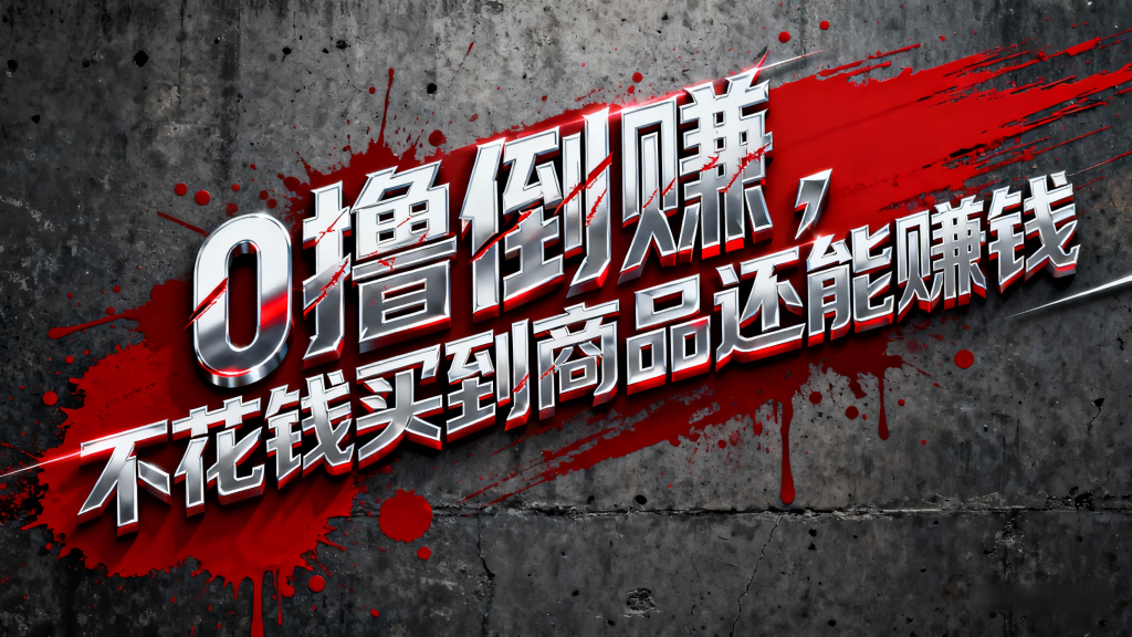 淘宝0元购薅羊毛,免单倒赚暴力玩法,人人能做,纯干货-数智网创