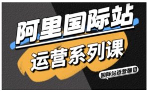 阿里国际站运营系列课，涵盖精准引流、直通车与全站推实战SOP，搭配AI效率工具包与高阶增长玩法(更新)-数智网创