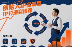 创始人IP实训营，IP打造实操课-数智网创