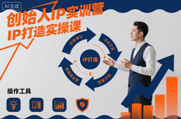 创始人IP实训营，IP打造实操课-数智网创