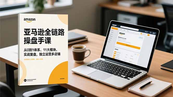 亚马逊全链路操盘手课，从0到1体系、11大模块、实战复盘，独立运营多店铺-数智网创