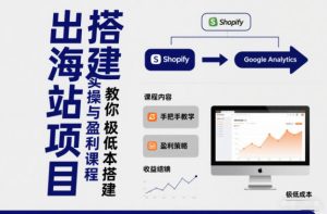 小淘出海站项目,搭建实操与盈利课程,手把手教你用极低成本搭建-数智网创