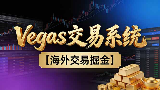 【普通人也可以成为操盘手第二期】Vegas交易技术+聪明软件，日赚50-100U-数智网创