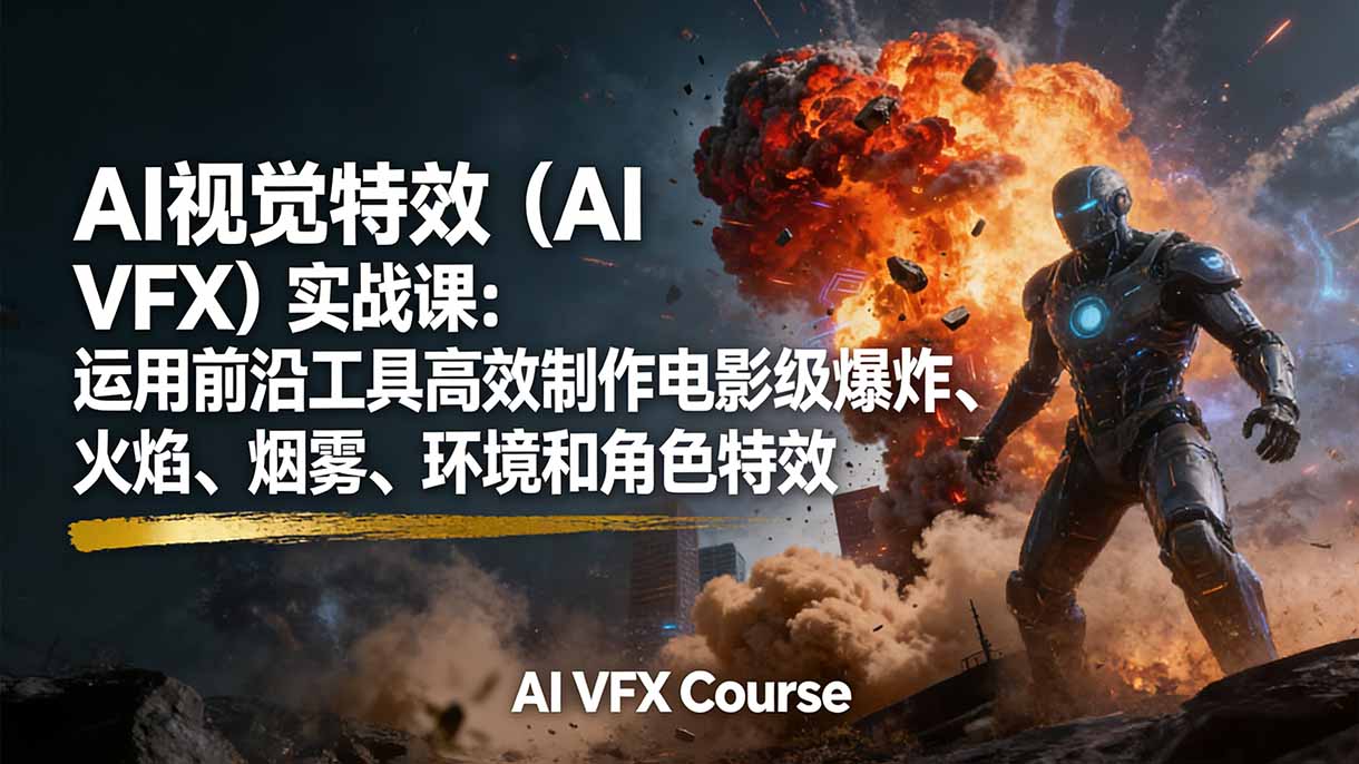 AI视觉特效(AI VFX-数智网创