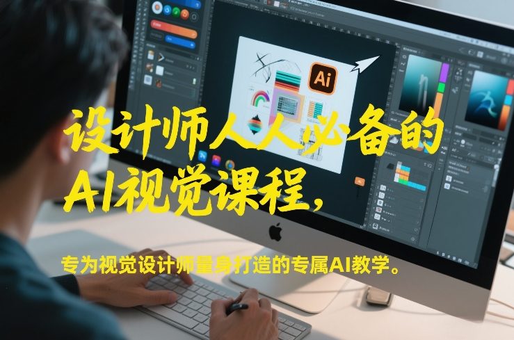 设计师人人必备的AI视觉课程，专为视觉设计师量身打造的专属AI教学-数智网创