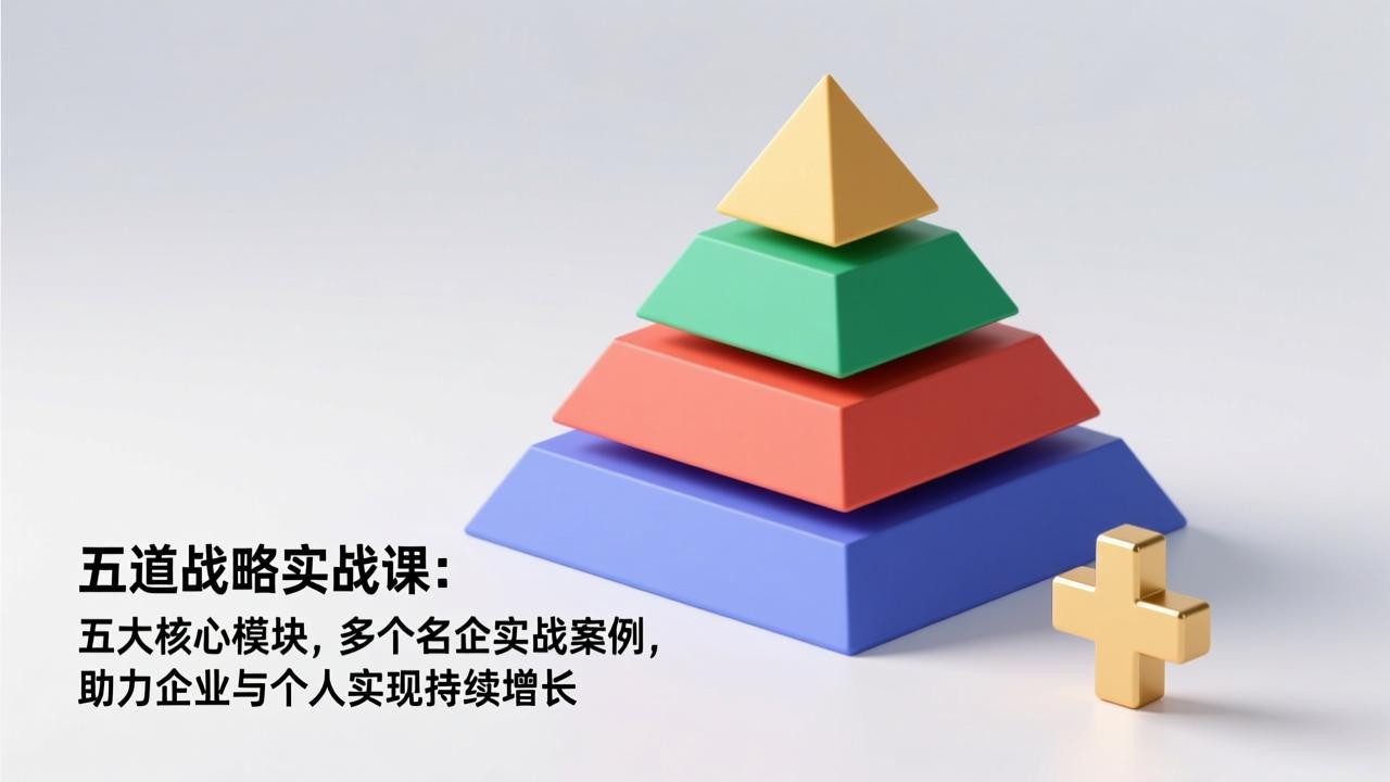 五道战略实战课:五大核心模块,多个名企实战案例,助力企业与个人实现持续增长-数智网创