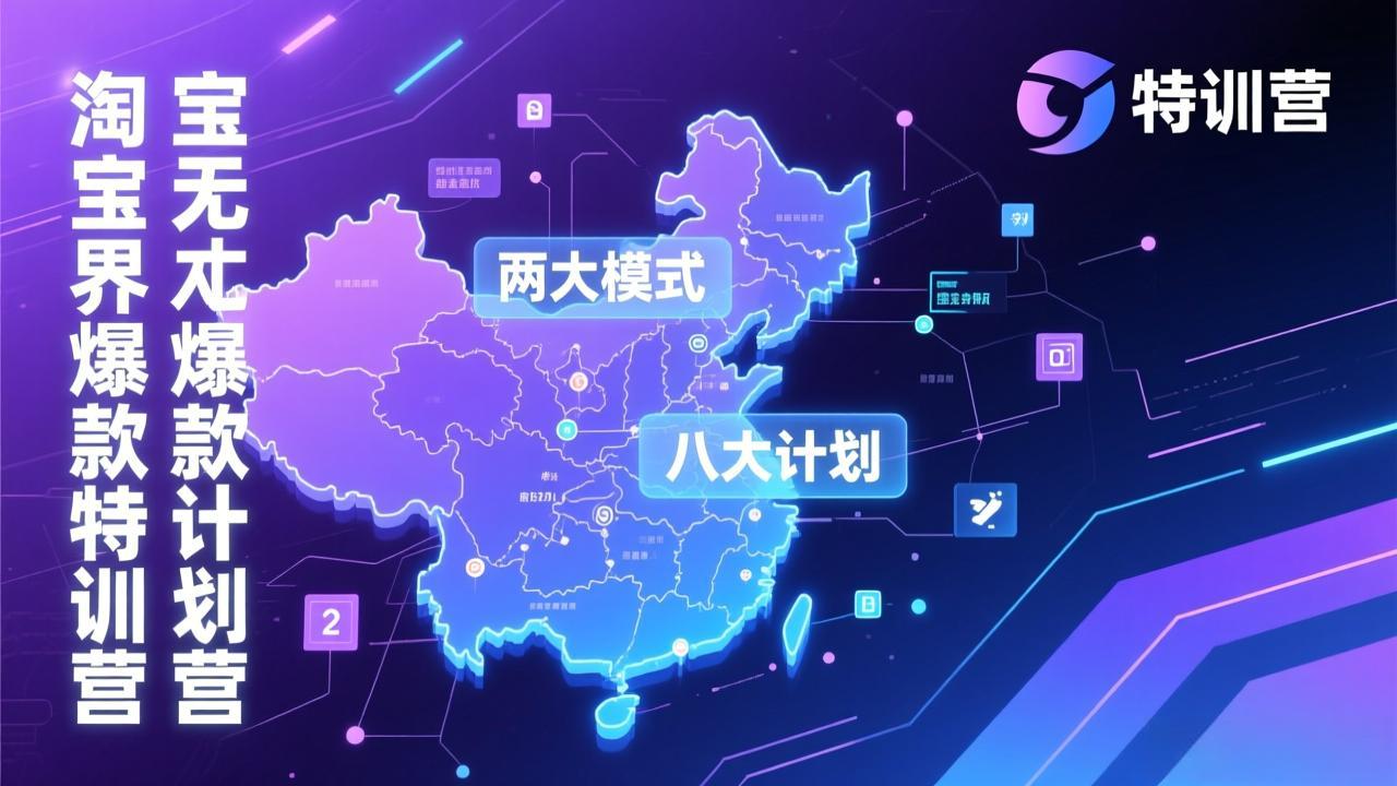 淘宝无界爆款训练营:2026年1月杭州线下高端集训课,3天构建两大模式八大计划体系-数智网创