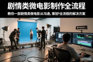 剧情类微电影制作全流程，教你一部剧情类微电影从沟通，策划到拍摄制作全流程的解决方案-数智网创