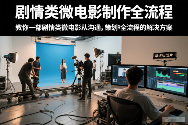 剧情类微电影制作全流程，教你一部剧情类微电影从沟通，策划到拍摄制作全流程的解决方案-数智网创