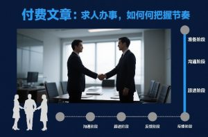 付费文章：求人办事，如何把握节奏-数智网创