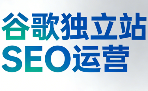 谷歌独立站SEO运营(更新2026)-数智网创