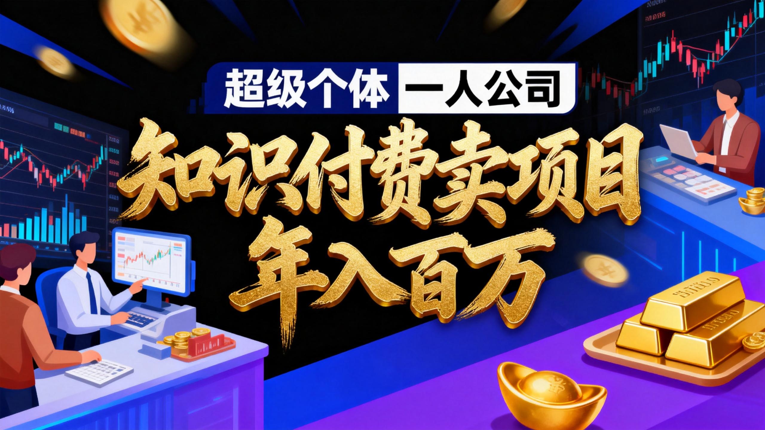 2026年“超级个体一人公司”私域卖项目年入百万，个人IP-精准引流-项目包装-转化成交-数智网创