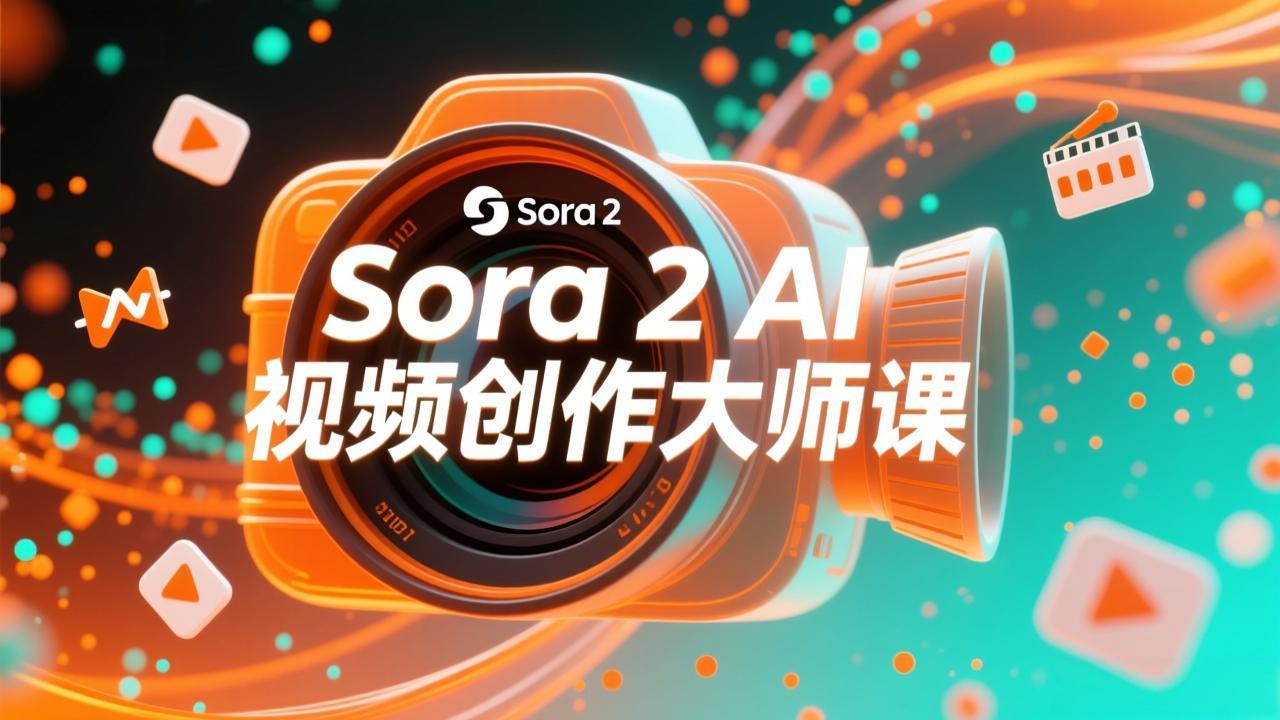 如何利用Sora 2创建流行AI人工智能视频大师班教程：掌握创作全流程，产出百万播放内容-数智网创