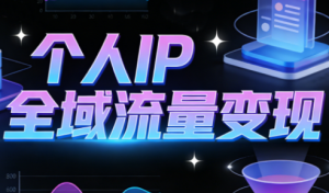 萌神老师·抖音个人IP全域流量变现进阶课(更新2026)-数智网创