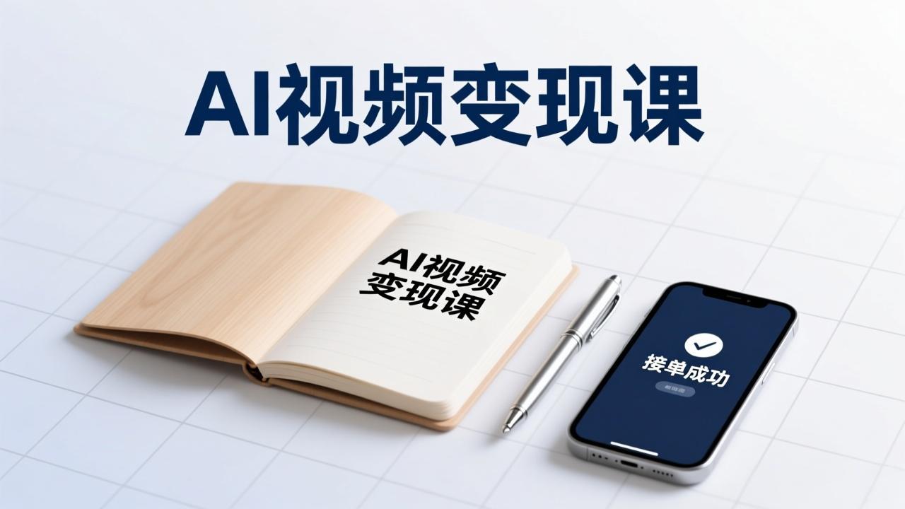 AI视频变现课,学完即可创作短片、接商单,实现副业增收,单项目报价可达千元-数智网创
