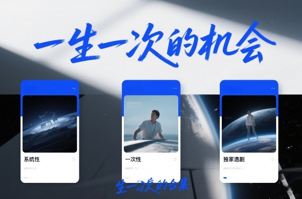 付费文章合集《一生一次的机会》3篇,一个系统性、一次性、独家性的透剧-数智网创