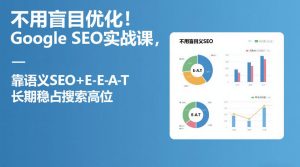 不用盲目优化!Google SEO实战课,靠语义SEO+E-E-A-T,长期稳占搜索高位-数智网创