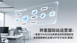 阿里国际站运营课：一套基于AI与2026新算法的阿里国际站全链路精细化运营SOP与方法论(更新-数智网创