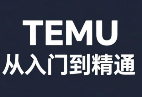 跨境麦冬·TEMU从入门到精通-数智网创