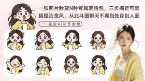一张照片秒变N种专属表情包，三步搞定可爱搞怪治愈风，从此斗图聊天不再到处存别人图-数智网创
