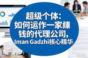 超级个体:如何运作一家賺钱的代理公司,Iman Gadzhi核心精华(双语字幕)-数智网创