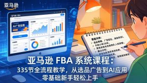 亚马逊 FBA 系统课程(更新26年3月-数智网创