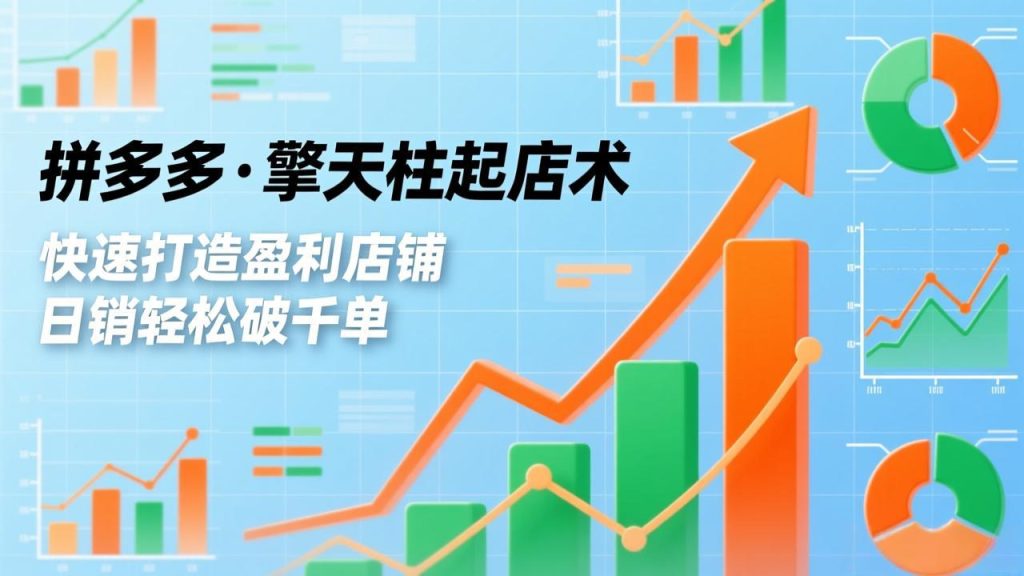 拼多多·擎天柱起店术3.0(更新-数智网创