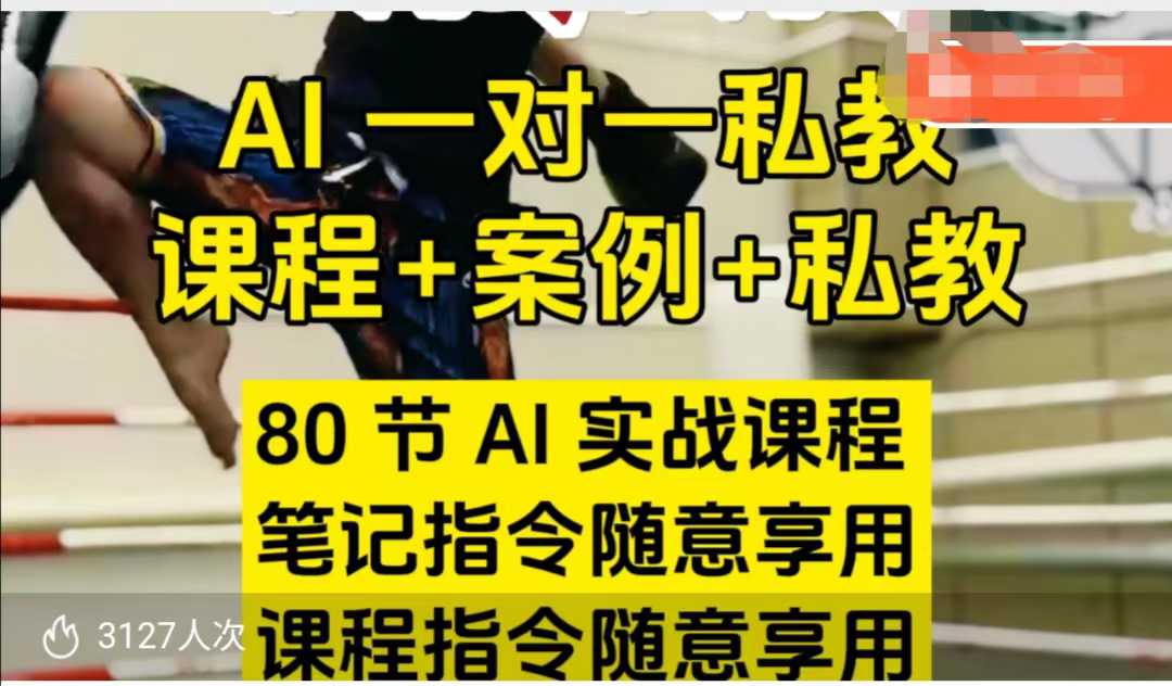 AI指令实战课，课程+案例，80节AI实战课程，笔记指令随意享用，课程指令随意享用(更新26年3月)-数智网创